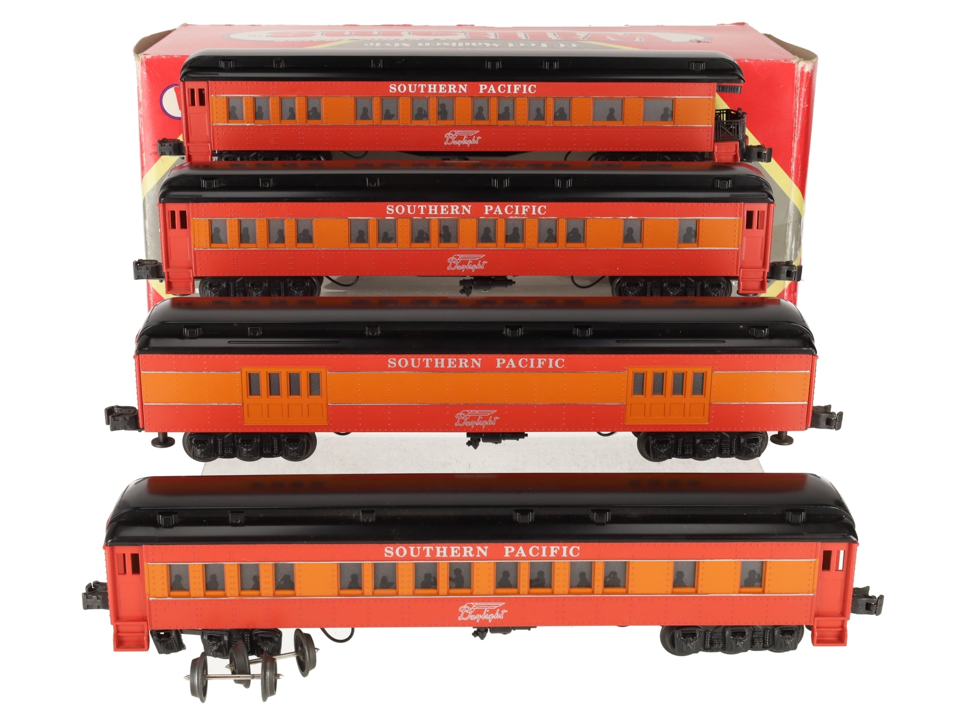 Williams 606 Southern Pacific Madison Daylight 4-Car Passenger Set VG/Box