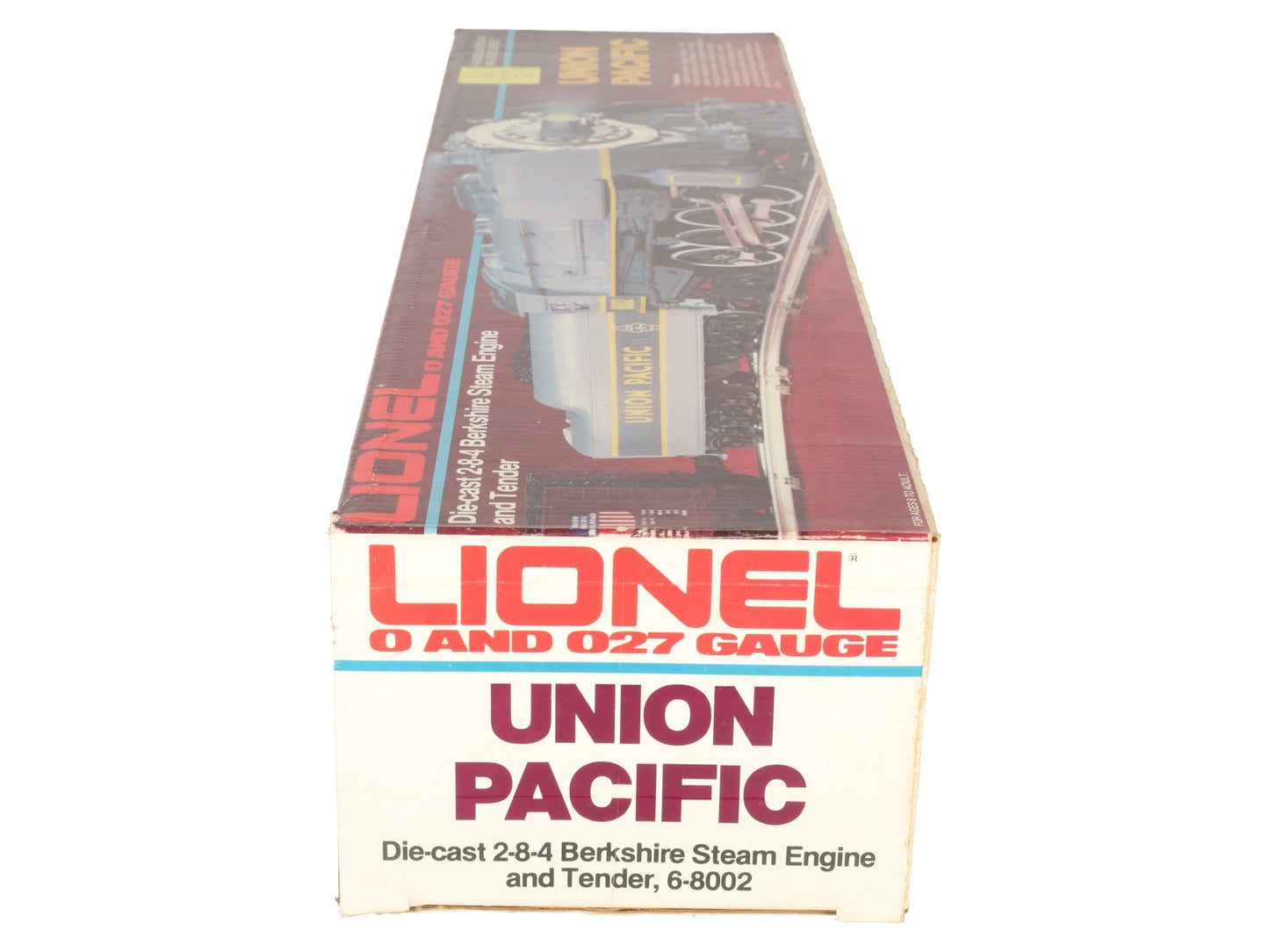 Lionel 6-8002 O Union Pacific Berkshire 2-8-4 Steam Locomotive & Tender #8002 VG/Box