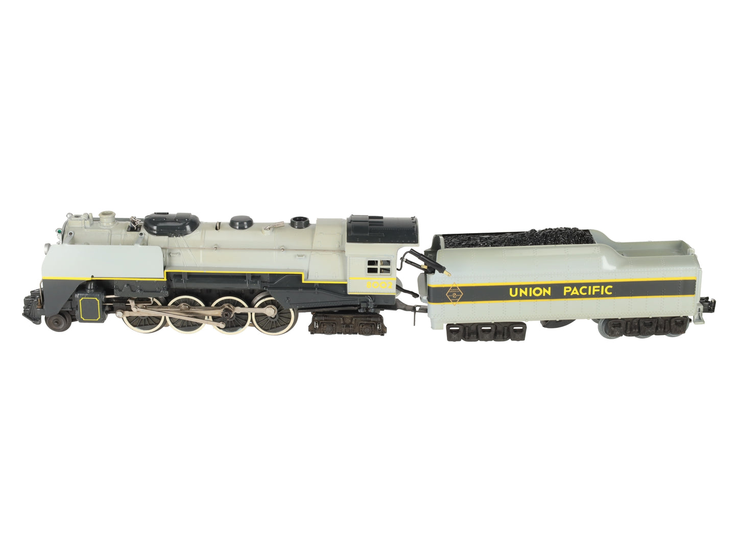 Lionel 6-8002 O Union Pacific Berkshire 2-8-4 Steam Locomotive & Tender #8002 VG/Box