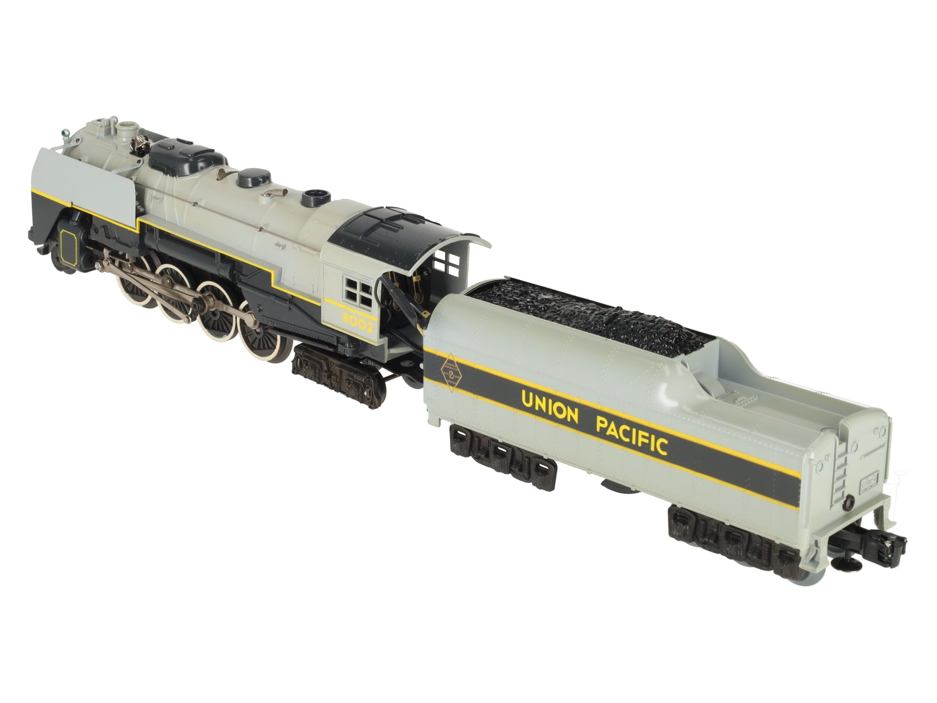 Lionel 6-8002 O Union Pacific Berkshire 2-8-4 Steam Locomotive & Tender #8002 VG/Box