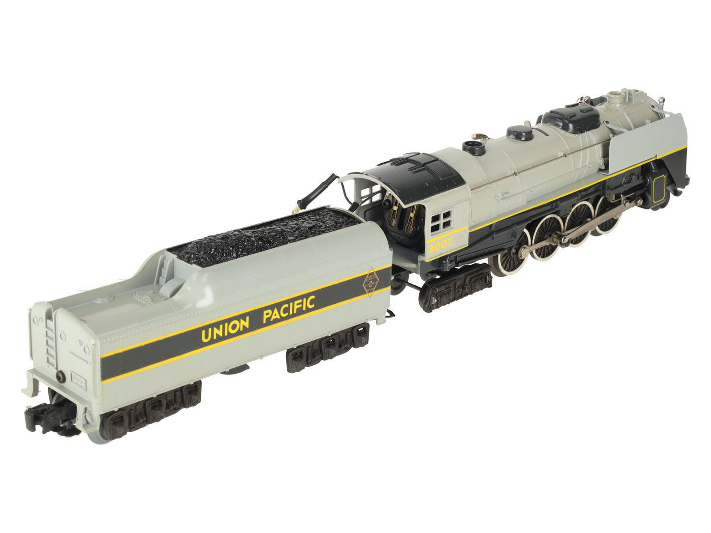 Lionel 6-8002 O Union Pacific Berkshire 2-8-4 Steam Locomotive & Tender #8002 VG/Box