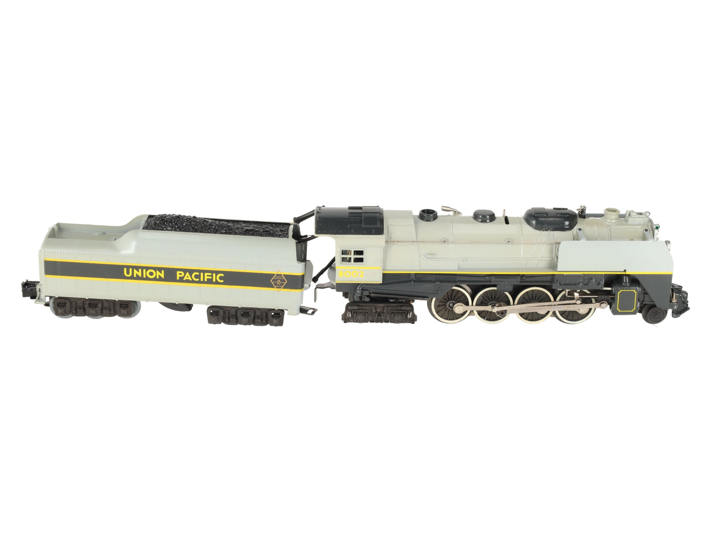 Lionel 6-8002 O Union Pacific Berkshire 2-8-4 Steam Locomotive & Tender #8002 VG/Box
