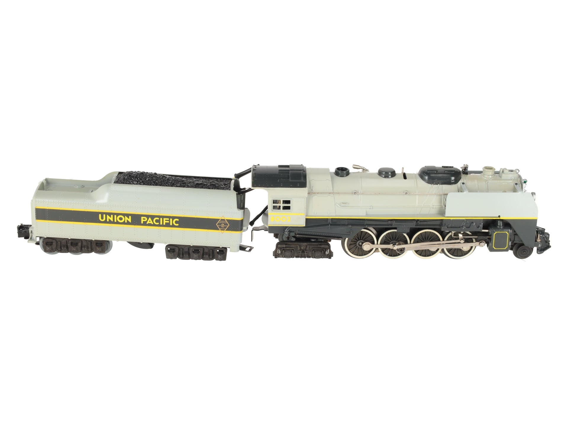 Lionel 6-8002 O Union Pacific Berkshire 2-8-4 Steam Locomotive & Tender #8002 VG/Box
