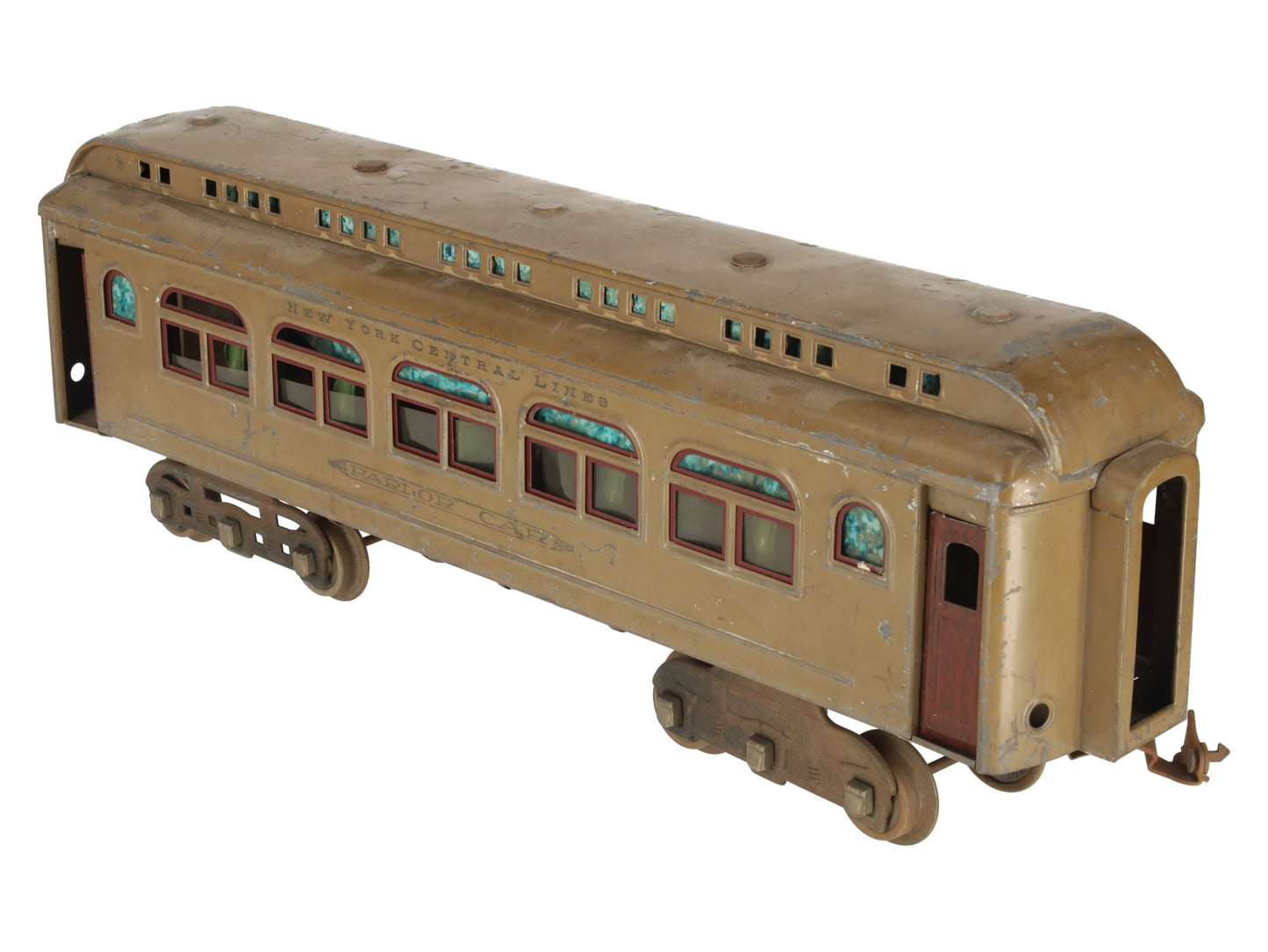 Lionel 418 Vintage Standard Gauge Tinplate Parlor Car