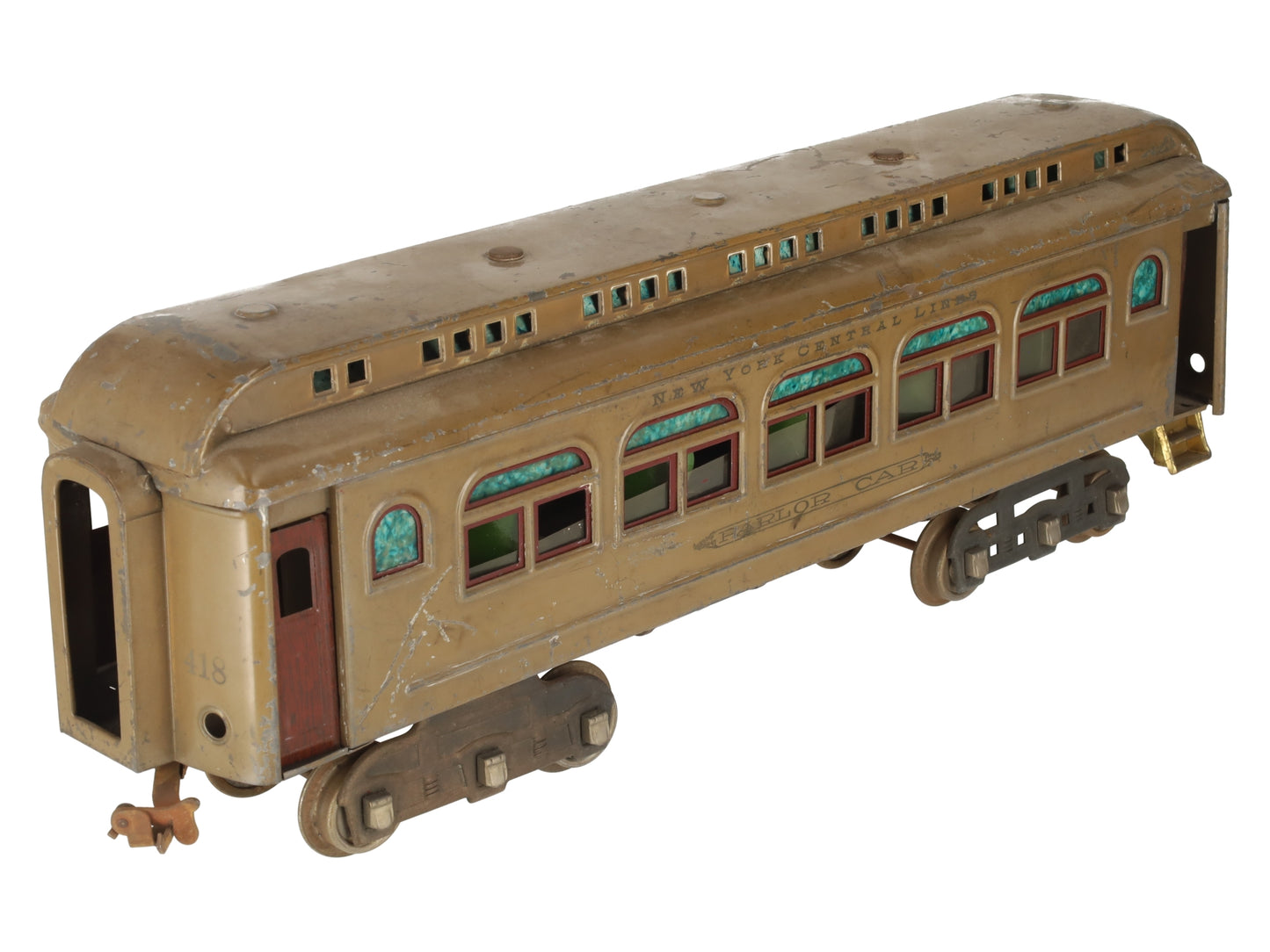 Lionel 418 Vintage Standard Gauge Tinplate Parlor Car