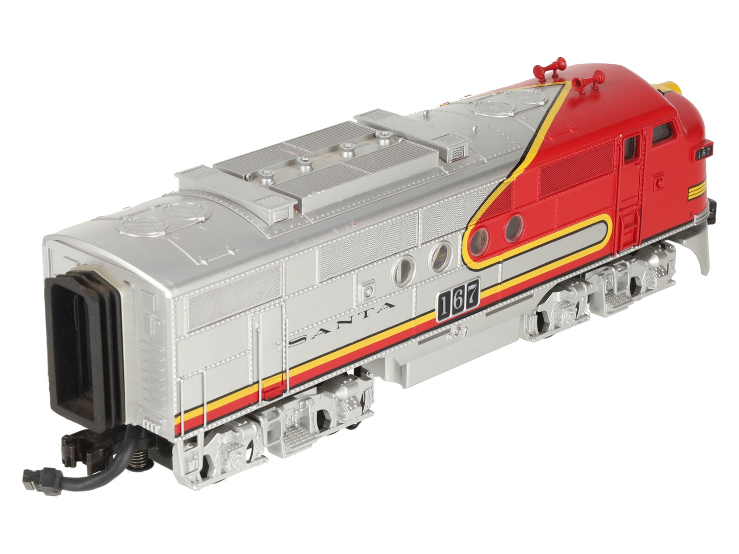 MTH 20-2273-1 O Gauge Santa Fe FT A Diesel Locomotive w/PS2 #167 EX