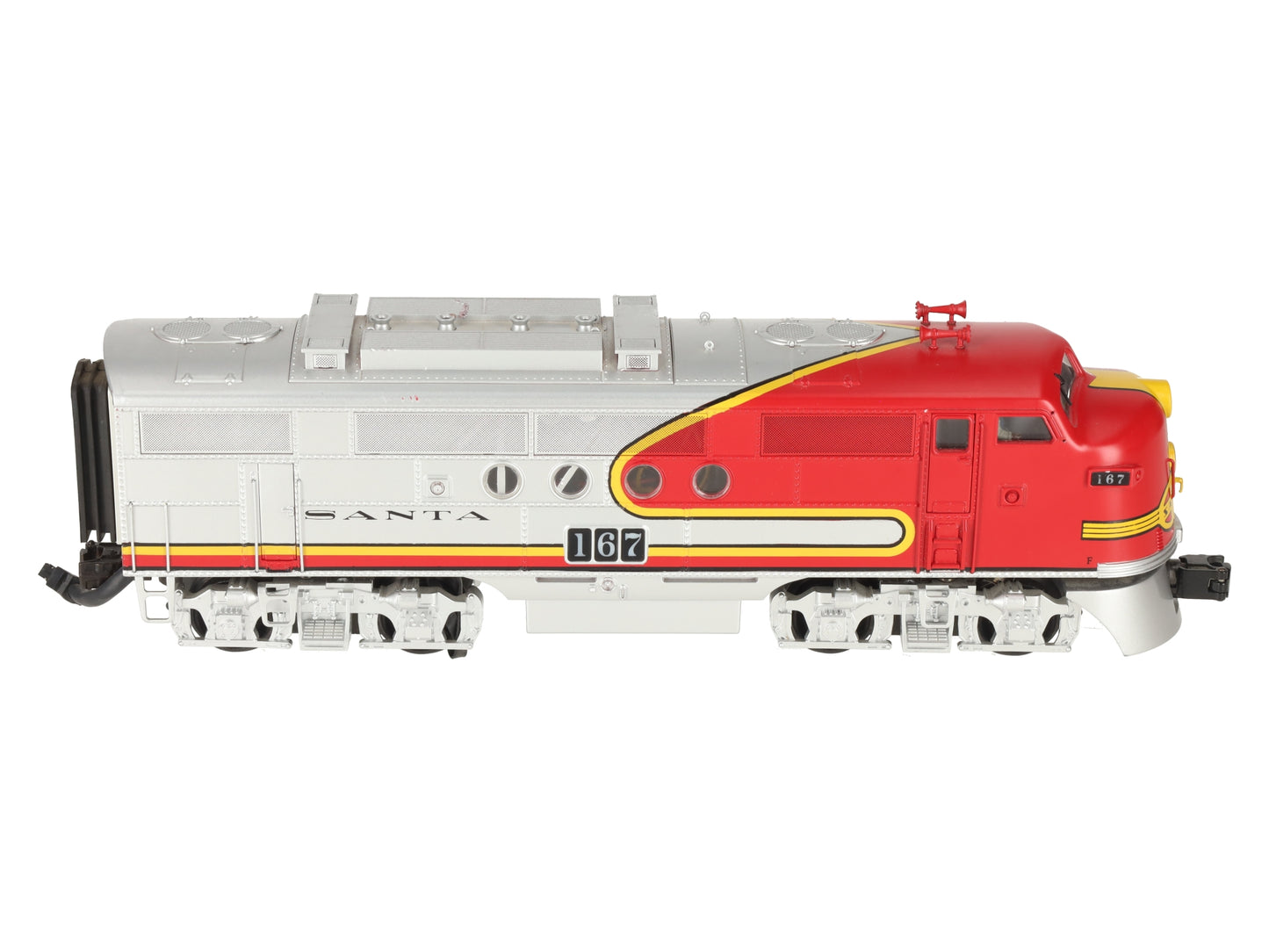MTH 20-2273-1 O Gauge Santa Fe FT A Diesel Locomotive w/PS2 #167 EX