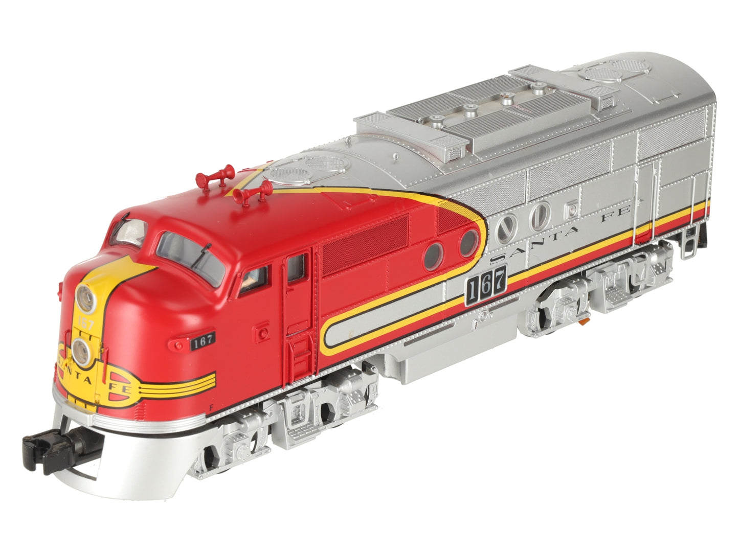 MTH 20-2273-1 O Gauge Santa Fe FT A Diesel Locomotive w/PS2 #167 EX