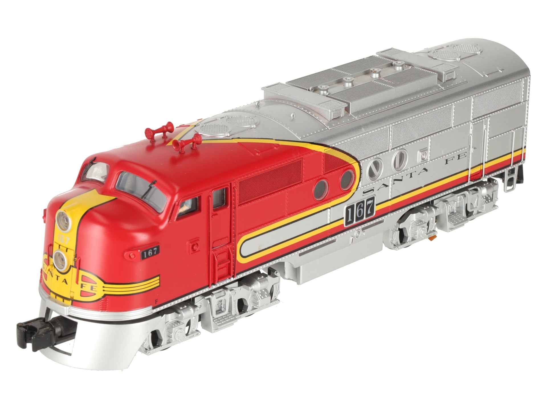 MTH 20-2273-1 O Gauge Santa Fe FT A Diesel Locomotive w/PS2 #167 EX