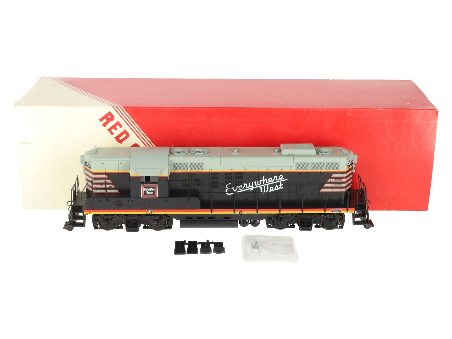 Red Caboose RC-64 O Scale Chicago Burlington & Quincy Diesel Locomotive #270 LN/Box