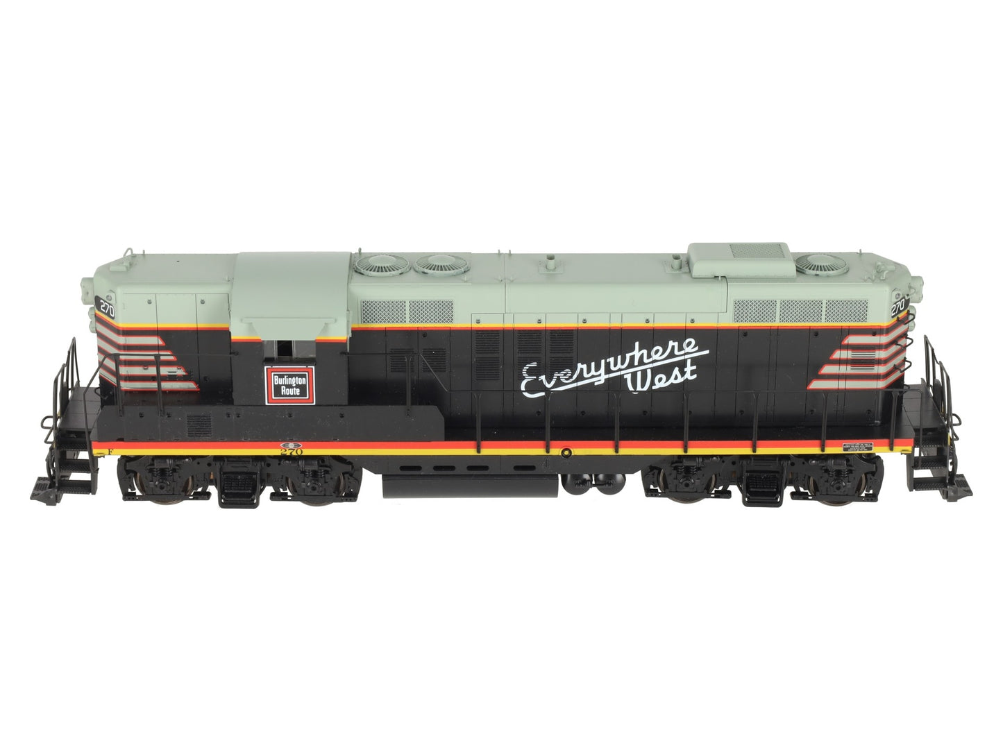Red Caboose RC-64 O Scale Chicago Burlington & Quincy Diesel Locomotive #270 LN/Box