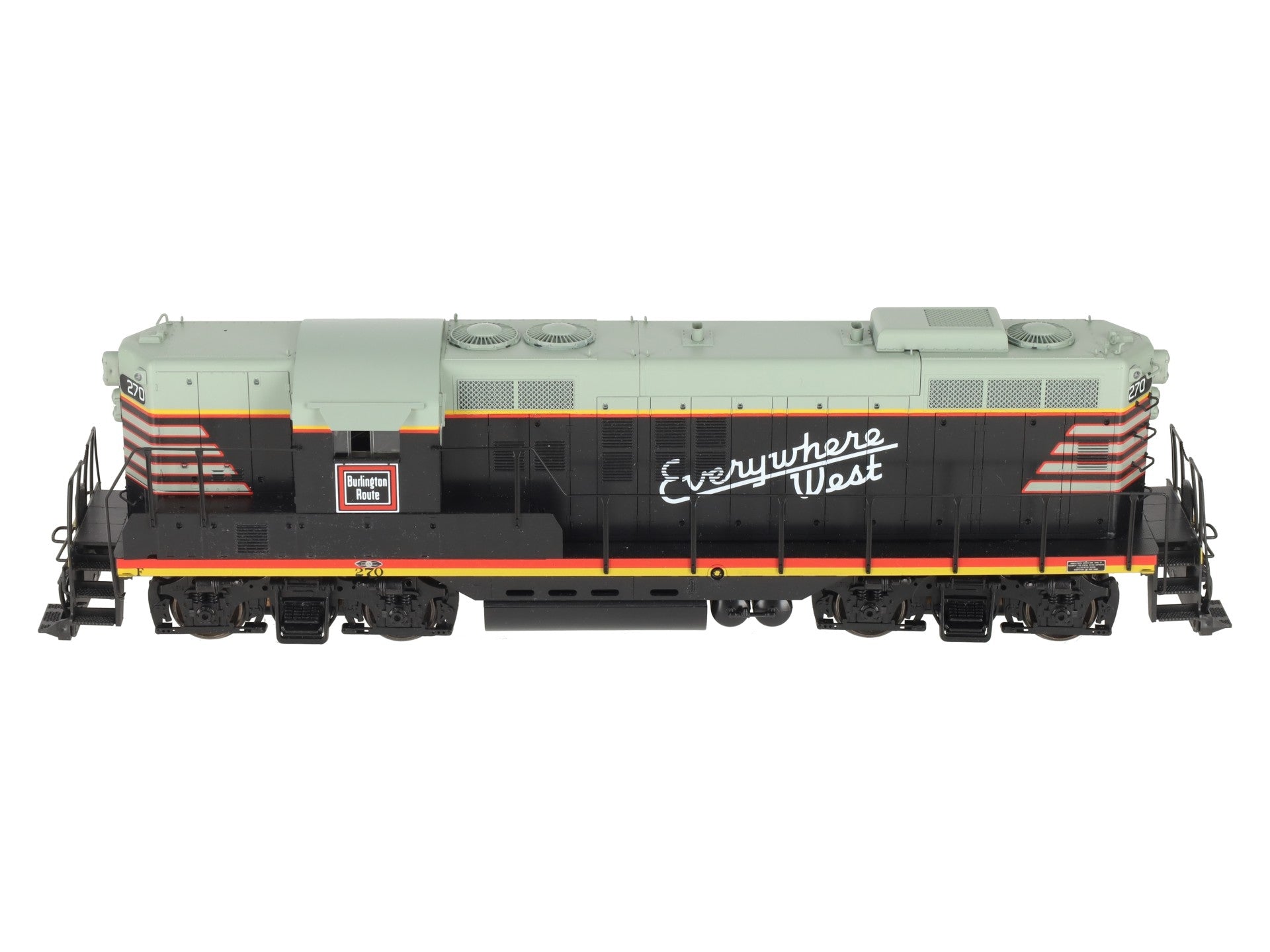 Red Caboose RC-64 O Scale Chicago Burlington & Quincy Diesel Locomotive #270 LN/Box
