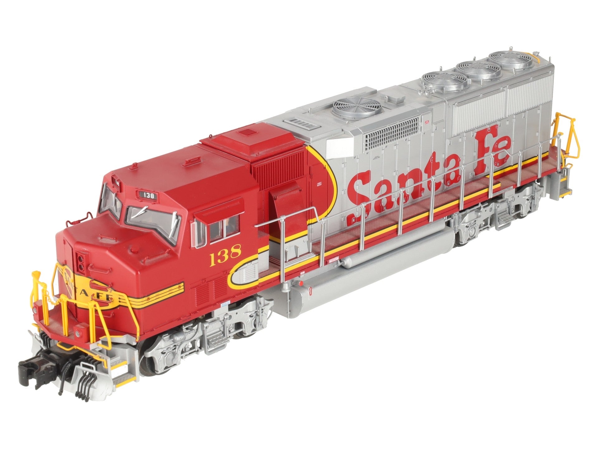 Atlas 1282-5 O Santa Fe GP60M Diesel Locomotive w/TMCC #138 - 3 Rail EX/Box