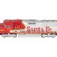 Atlas 1282-5 O Santa Fe GP60M Diesel Locomotive w/TMCC #138 - 3 Rail EX/Box