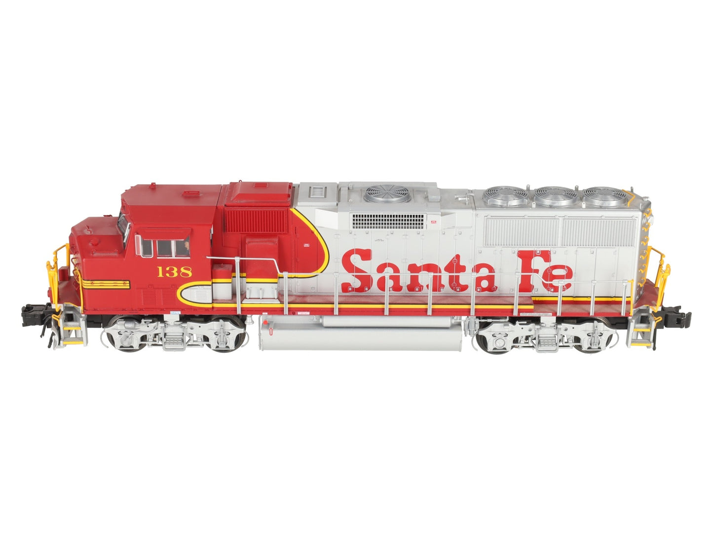 Atlas 1282-5 O Santa Fe GP60M Diesel Locomotive w/TMCC #138 - 3 Rail EX/Box