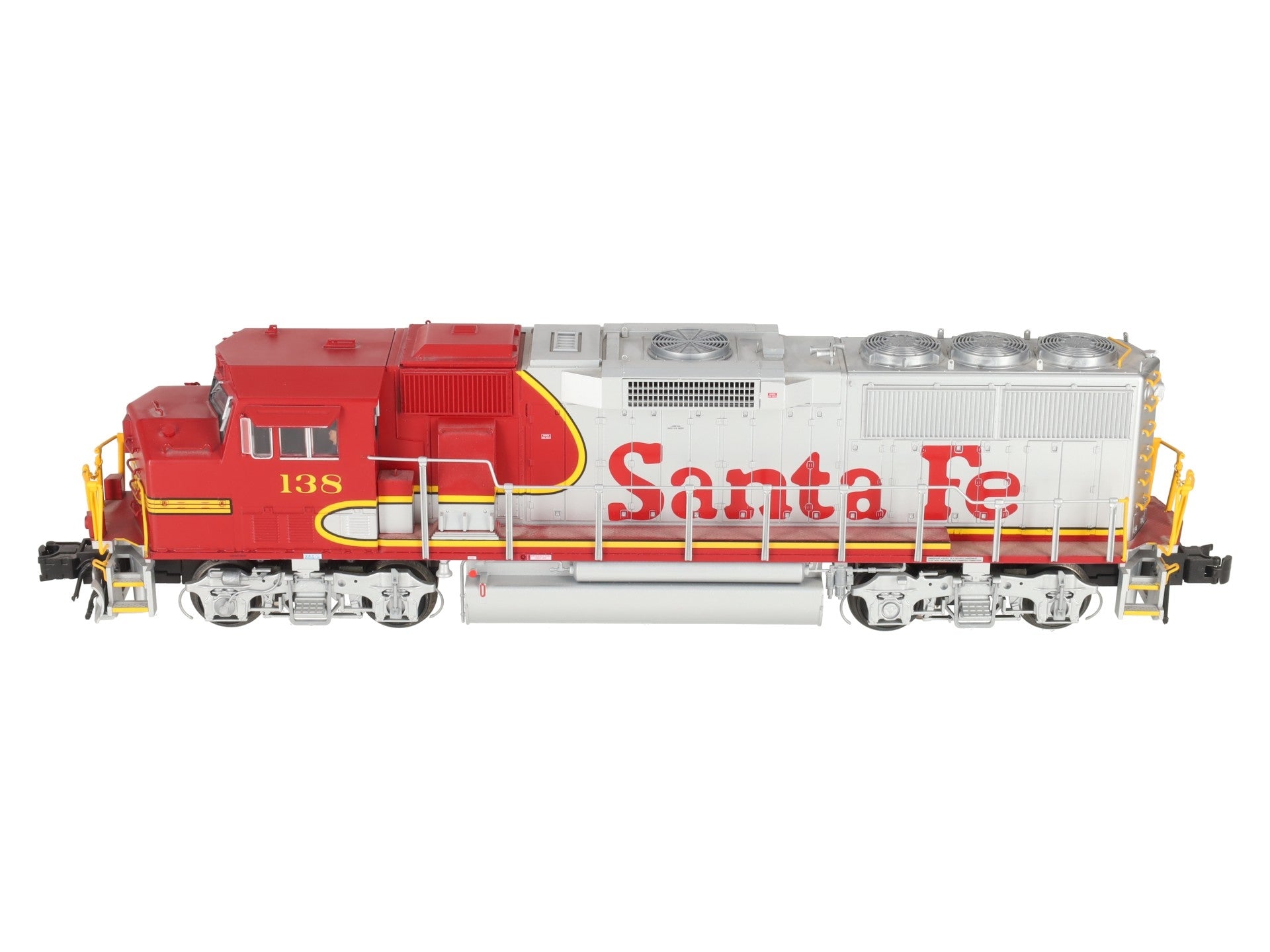 Atlas 1282-5 O Santa Fe GP60M Diesel Locomotive w/TMCC #138 - 3 Rail EX/Box