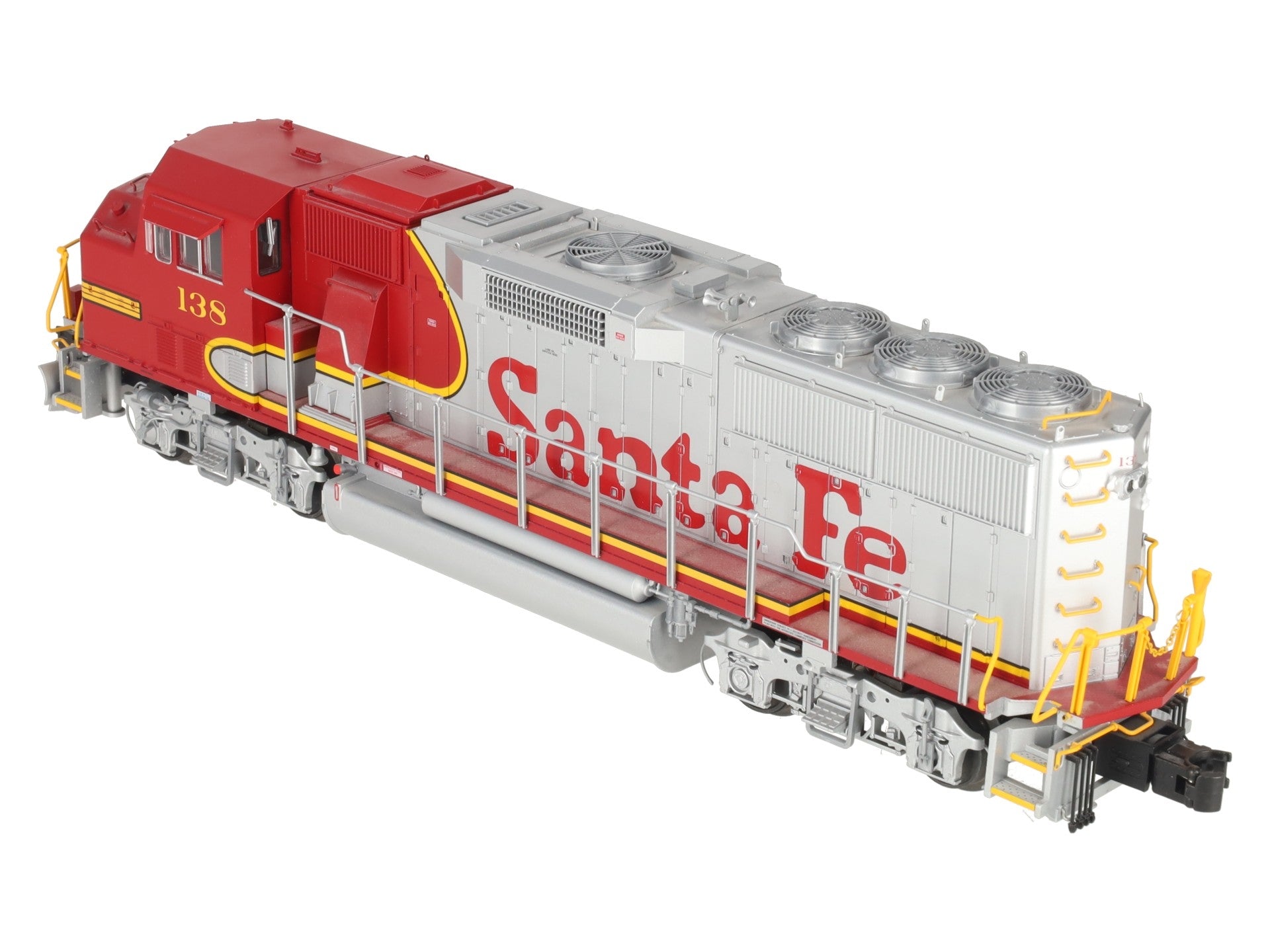 Atlas 1282-5 O Santa Fe GP60M Diesel Locomotive w/TMCC #138 - 3 Rail EX/Box