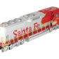 Atlas 1282-5 O Santa Fe GP60M Diesel Locomotive w/TMCC #138 - 3 Rail EX/Box