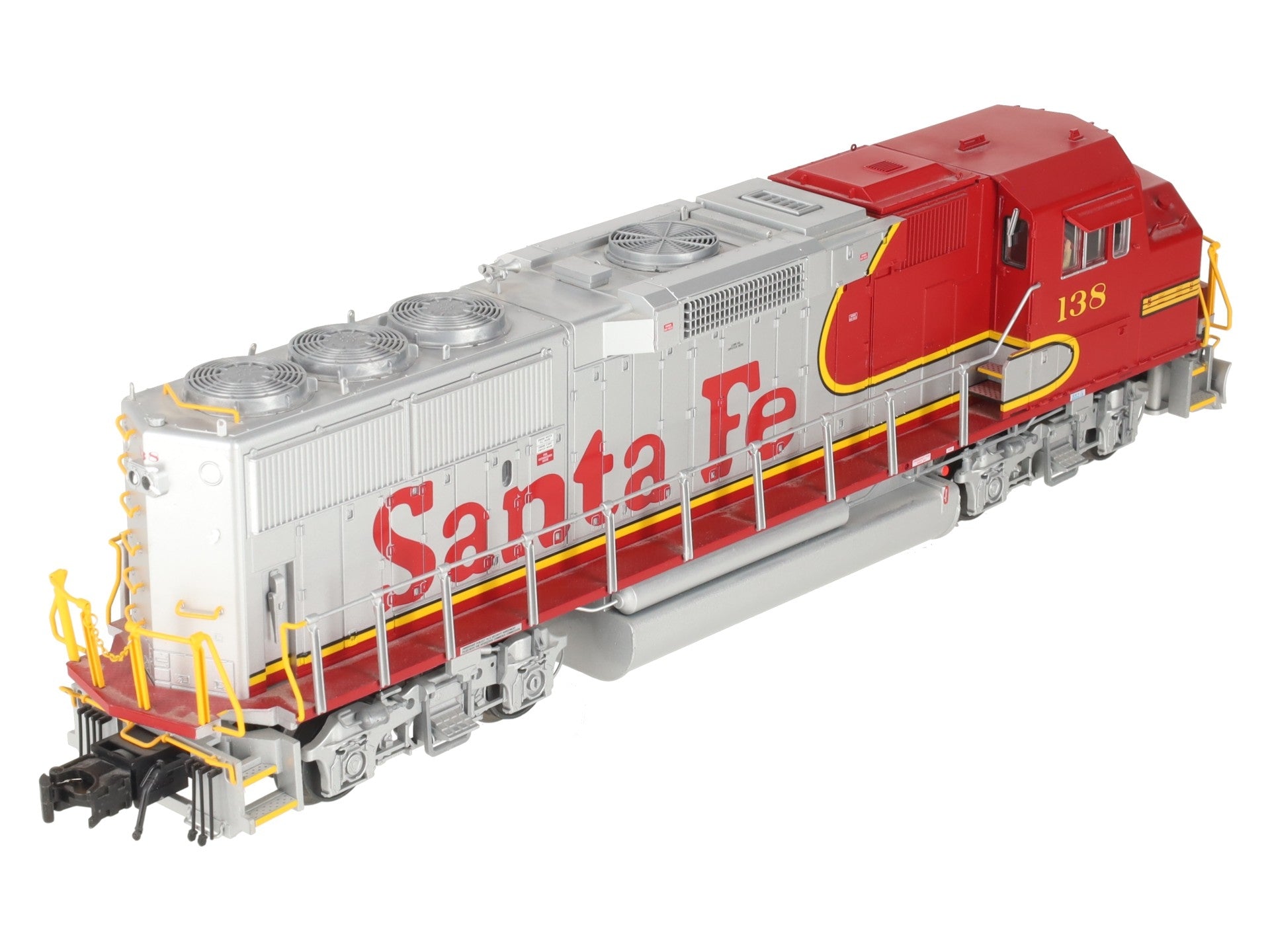 Atlas 1282-5 O Santa Fe GP60M Diesel Locomotive w/TMCC #138 - 3 Rail EX/Box