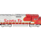 Atlas 1282-5 O Santa Fe GP60M Diesel Locomotive w/TMCC #138 - 3 Rail EX/Box