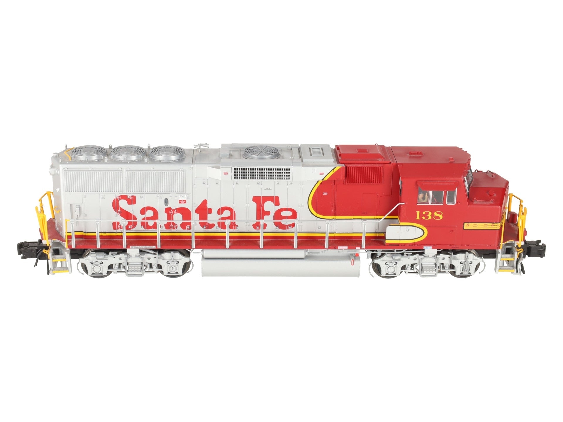 Atlas 1282-5 O Santa Fe GP60M Diesel Locomotive w/TMCC #138 - 3 Rail EX/Box