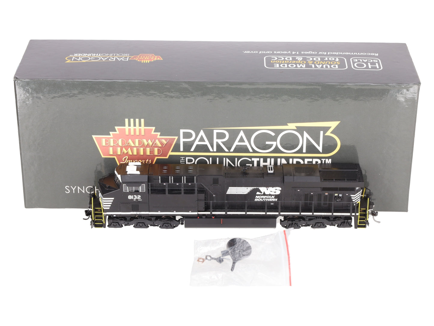 Broadway Limited 5486 HO Norfolk Southern GE ES44AC with Sound #8132  LN/Box