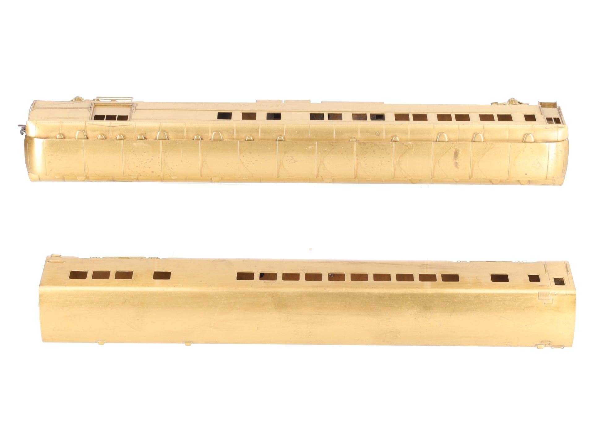 Nickel Plate Products BRASS HO CNW Baggage/Parlor Cars - Unpainted EX/Box