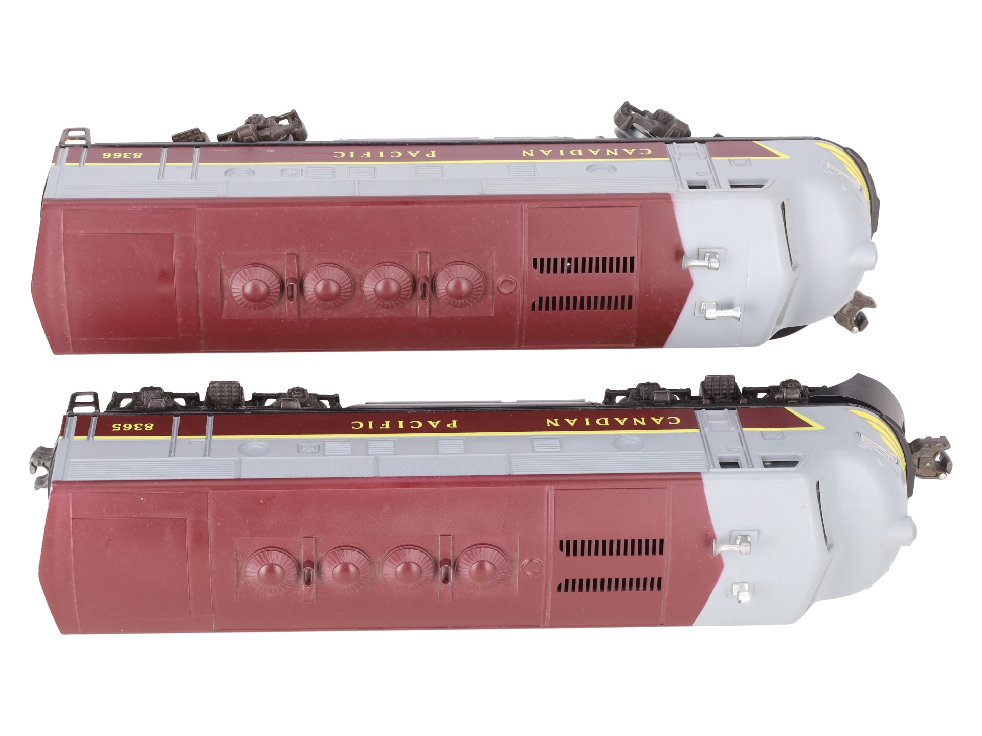 Lionel 6-8365/6-8366 O Gauge MPC Canadian Pacific F3 AA Diesel Set EX