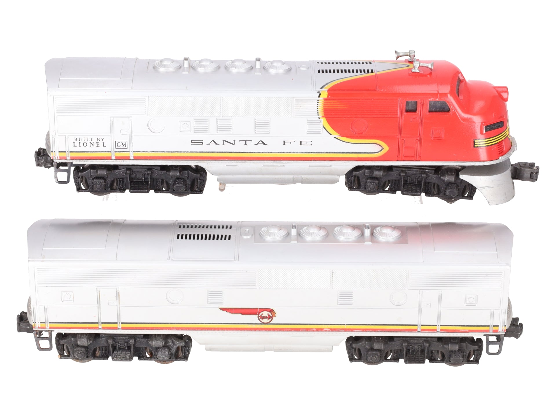 Lionel 2243 Vintage O Santa Fe F-3 AB Diesel Set VG/Box