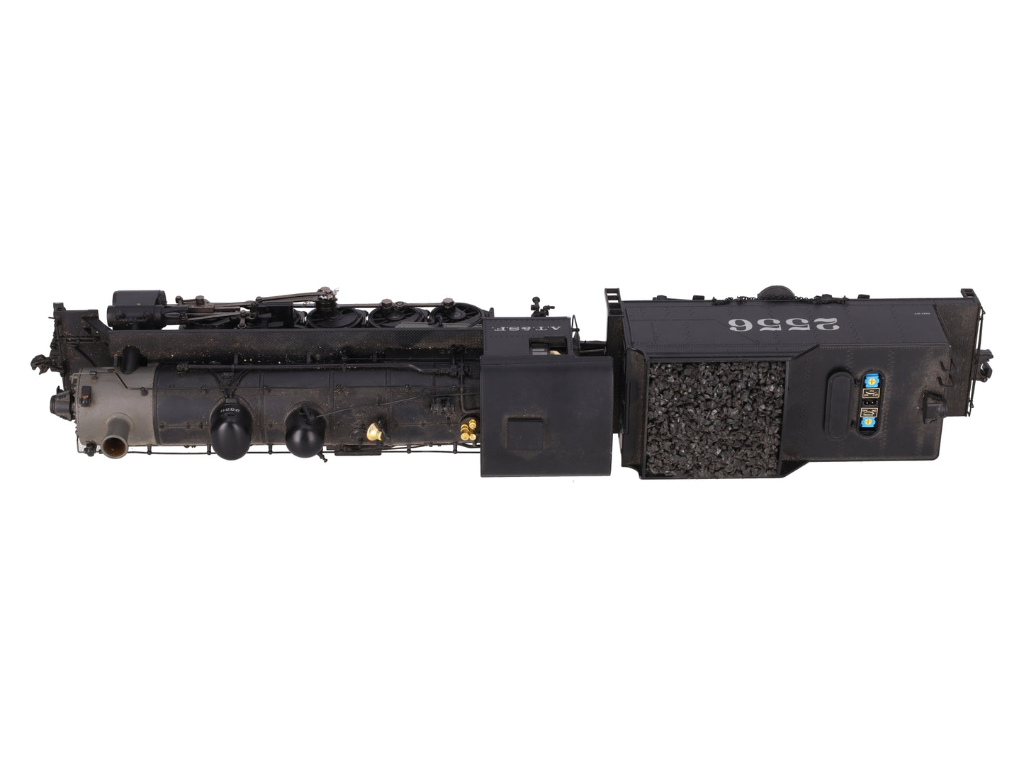 MTH 20-80008A O Gauge Santa Fe 2-10-0 Russian Decapod Steam Engine w/PS2 EX/Box