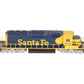 Micro-Trains 97001091 Z Scale Santa Fe SD40-2 Powered Diesel Locomotive #5036 LN/Box