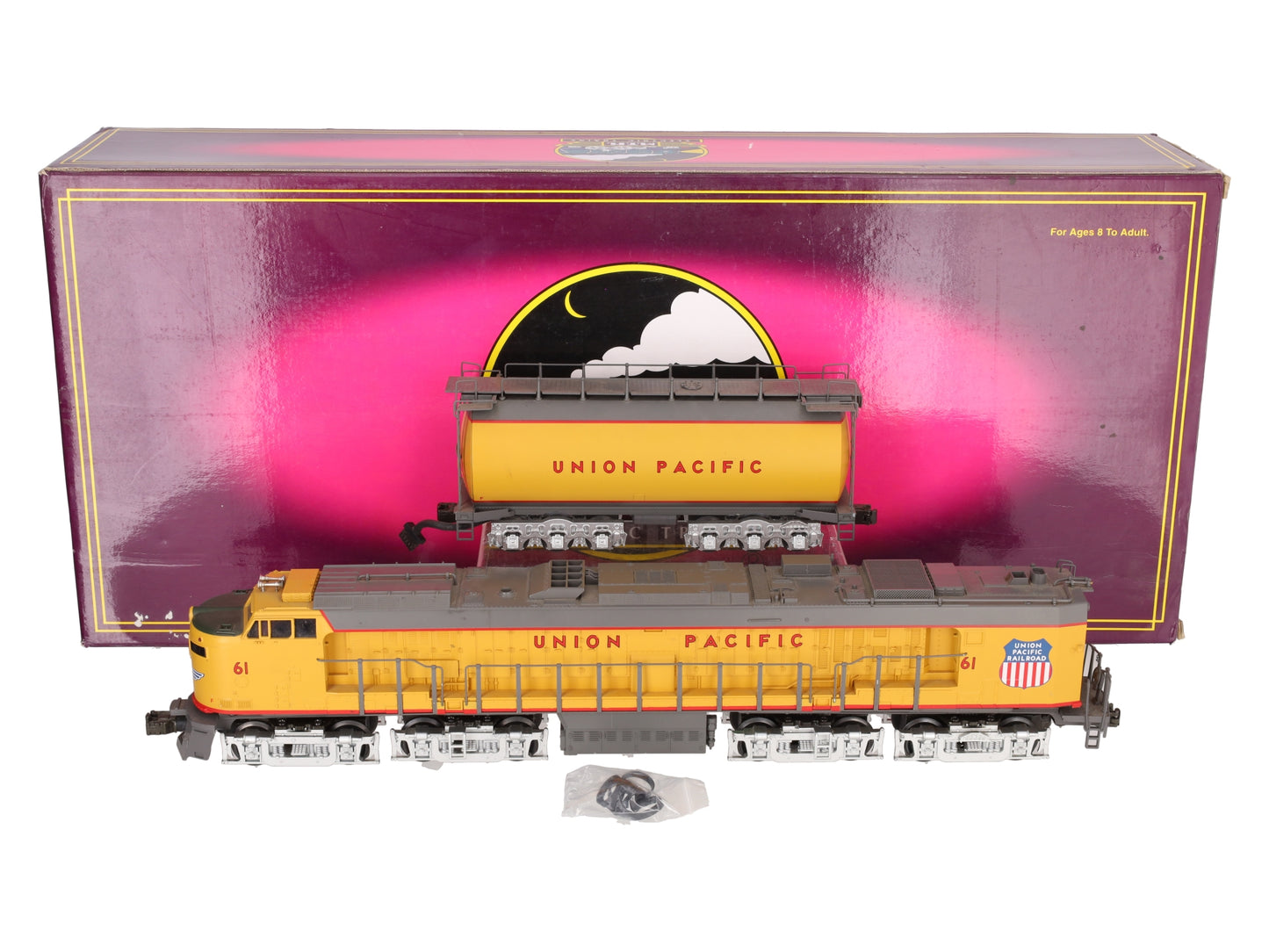 MTH 20-2185-1 O Union Pacific Veranda Turbine Locomotive w/PS2 #61 VG/Box