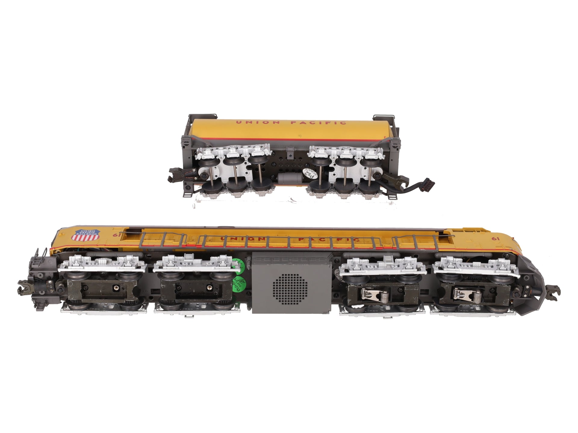 MTH 20-2185-1 O Union Pacific Veranda Turbine Locomotive w/PS2 #61 VG/Box