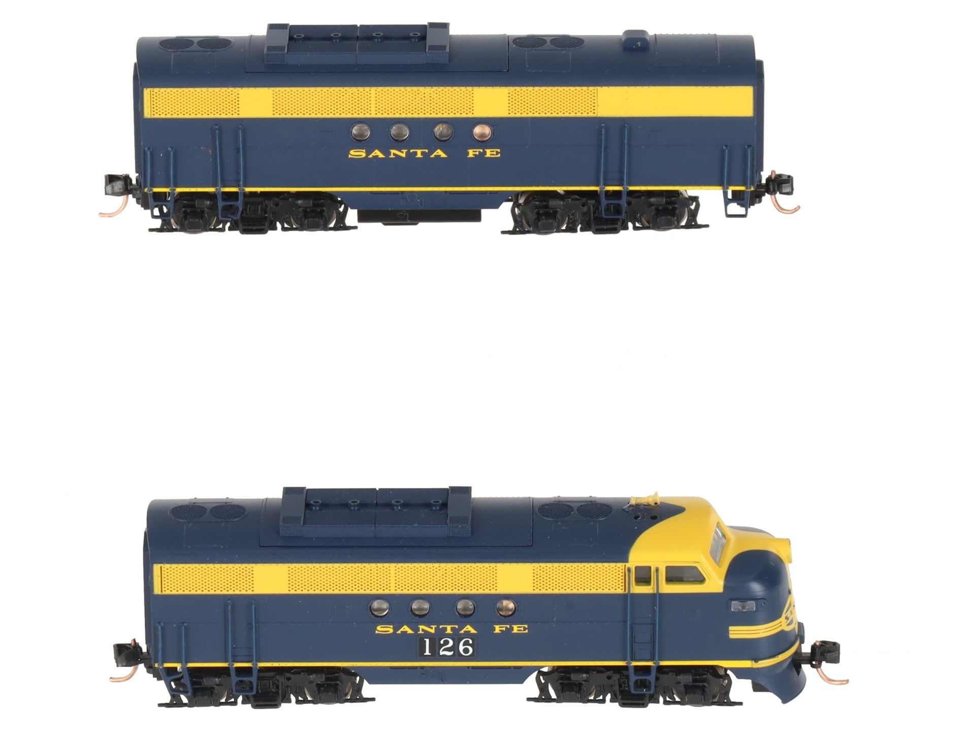Micro-Trains 99200011 N ATSF FT A/B Powered Diesel Locomotive Set #126 w DCC VG/Box