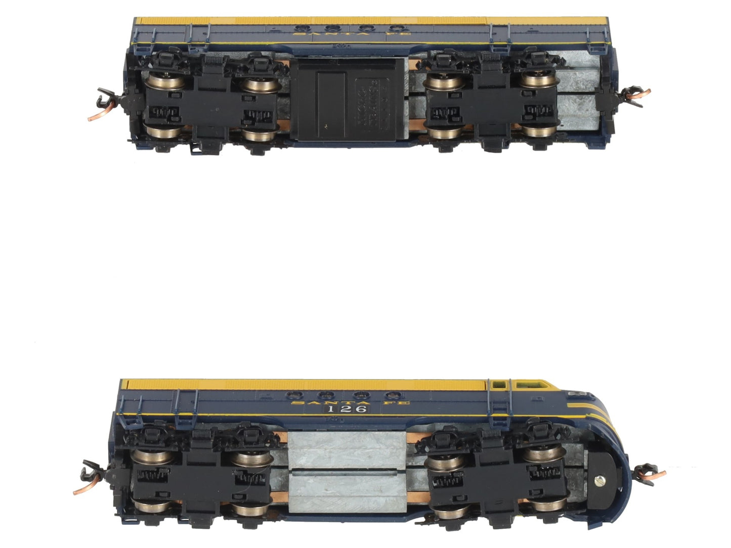 Micro-Trains 99200011 N ATSF FT A/B Powered Diesel Locomotive Set #126 w DCC VG/Box