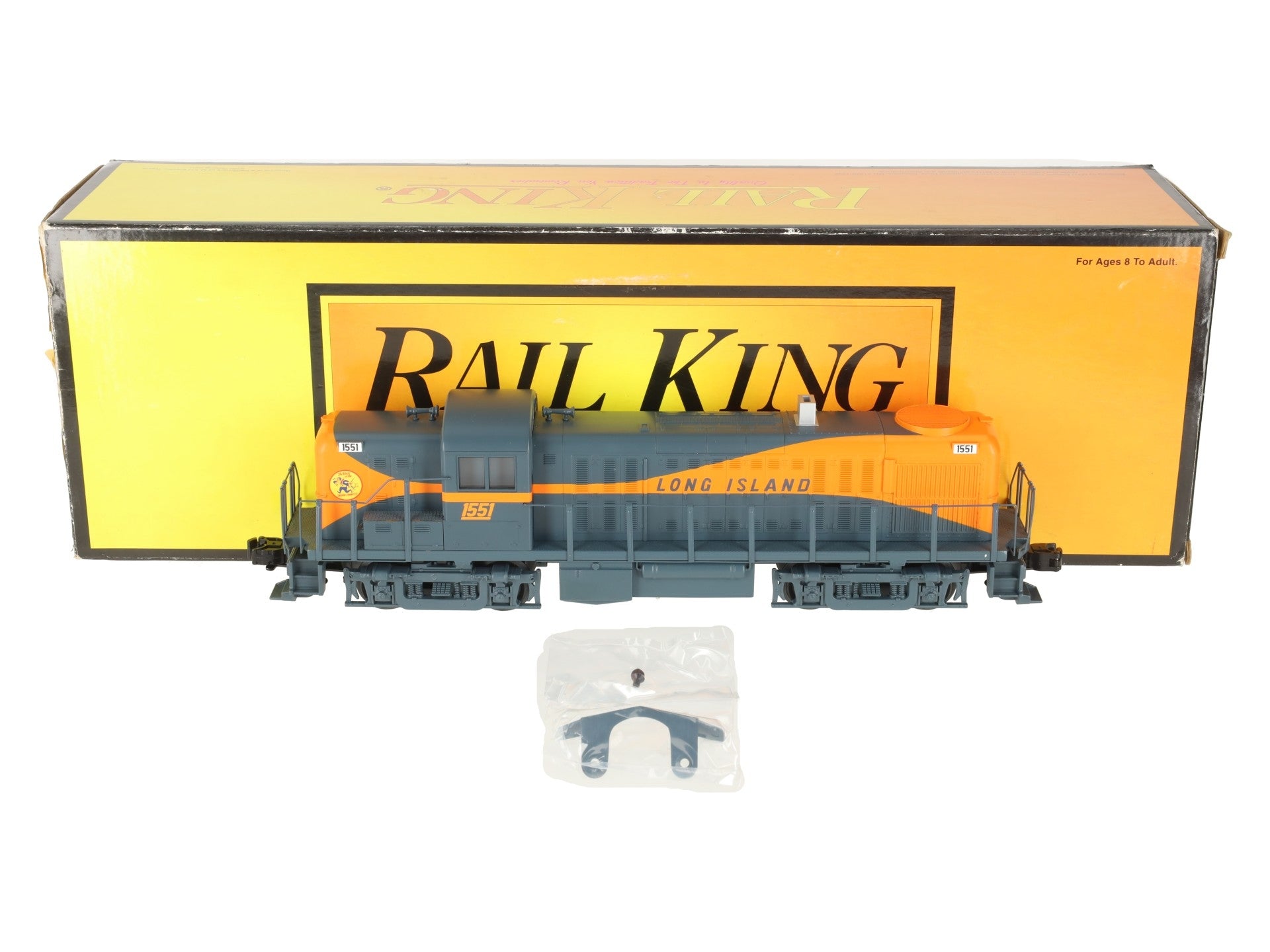MTH 30-2606-3 O Long Island RS-3 Diesel Engine LN/Box
