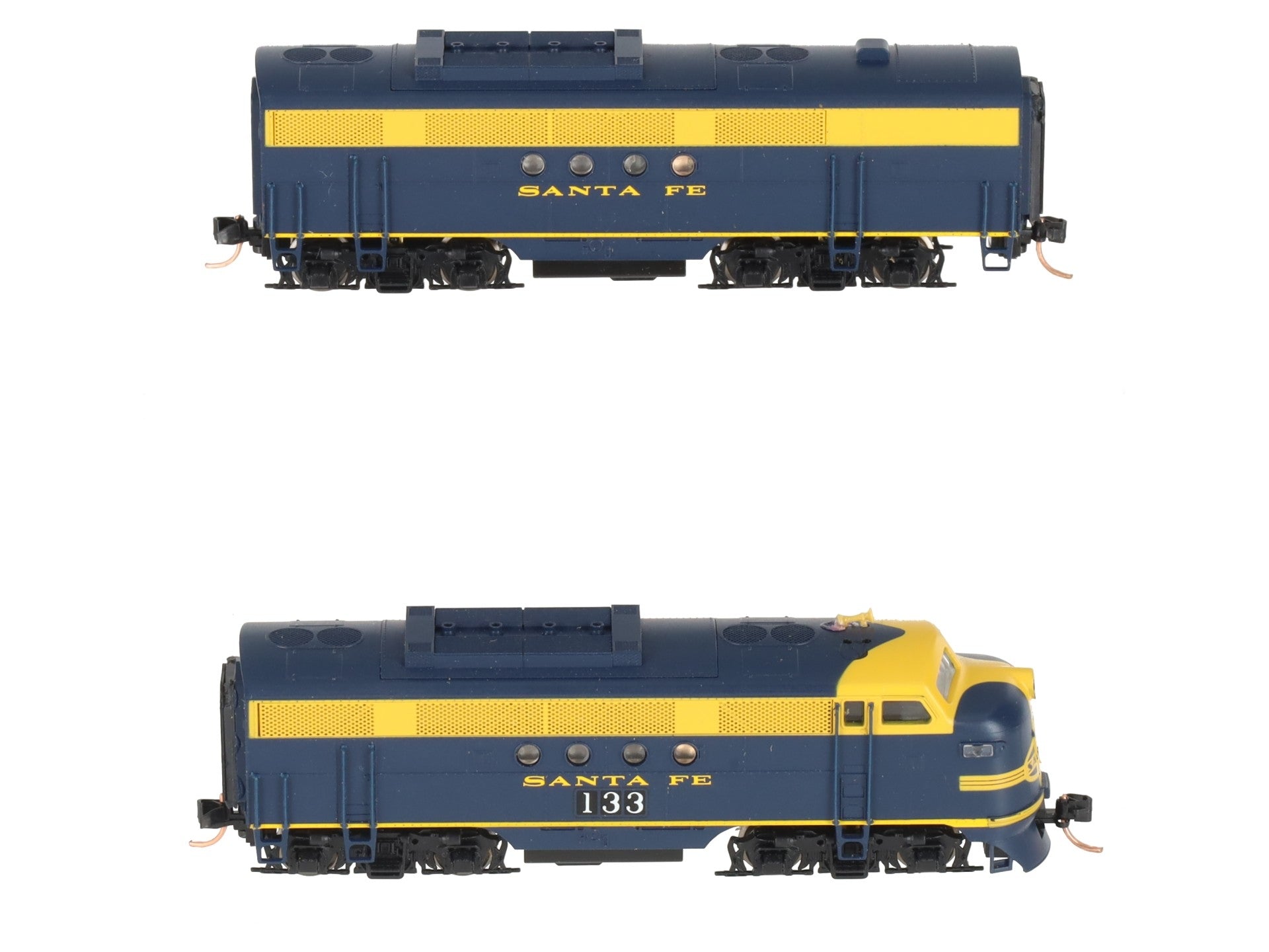 Micro-Trains 99200012 N Scale ATSF FT A/B Diesel Locomotive Set #133 w/ DCC VG/Box