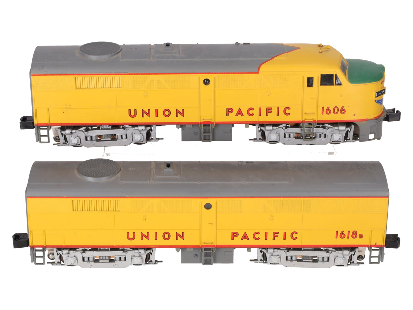 Weaver 6540 O Union Pacific FA-2 A/B Diesel Locomotive #1606/1618B - 3-Rail VG/Box