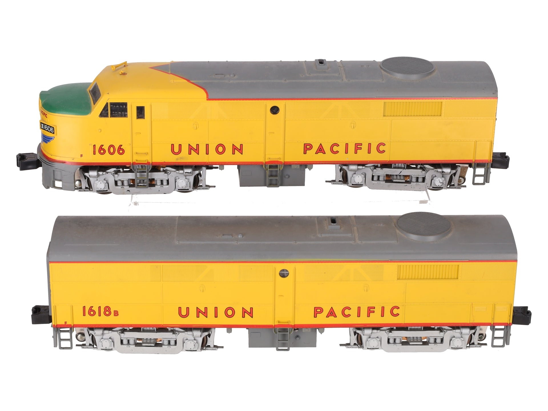 Weaver 6540 O Union Pacific FA-2 A/B Diesel Locomotive #1606/1618B - 3-Rail VG/Box
