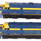 Lionel 208 Vintage O Santa Fe Alco AA Diesel Locomotive Set VG