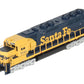 American Z-Line 63200-3 Z Scale ATSF SD45 Diesel Locomotive #5543 LN/Box