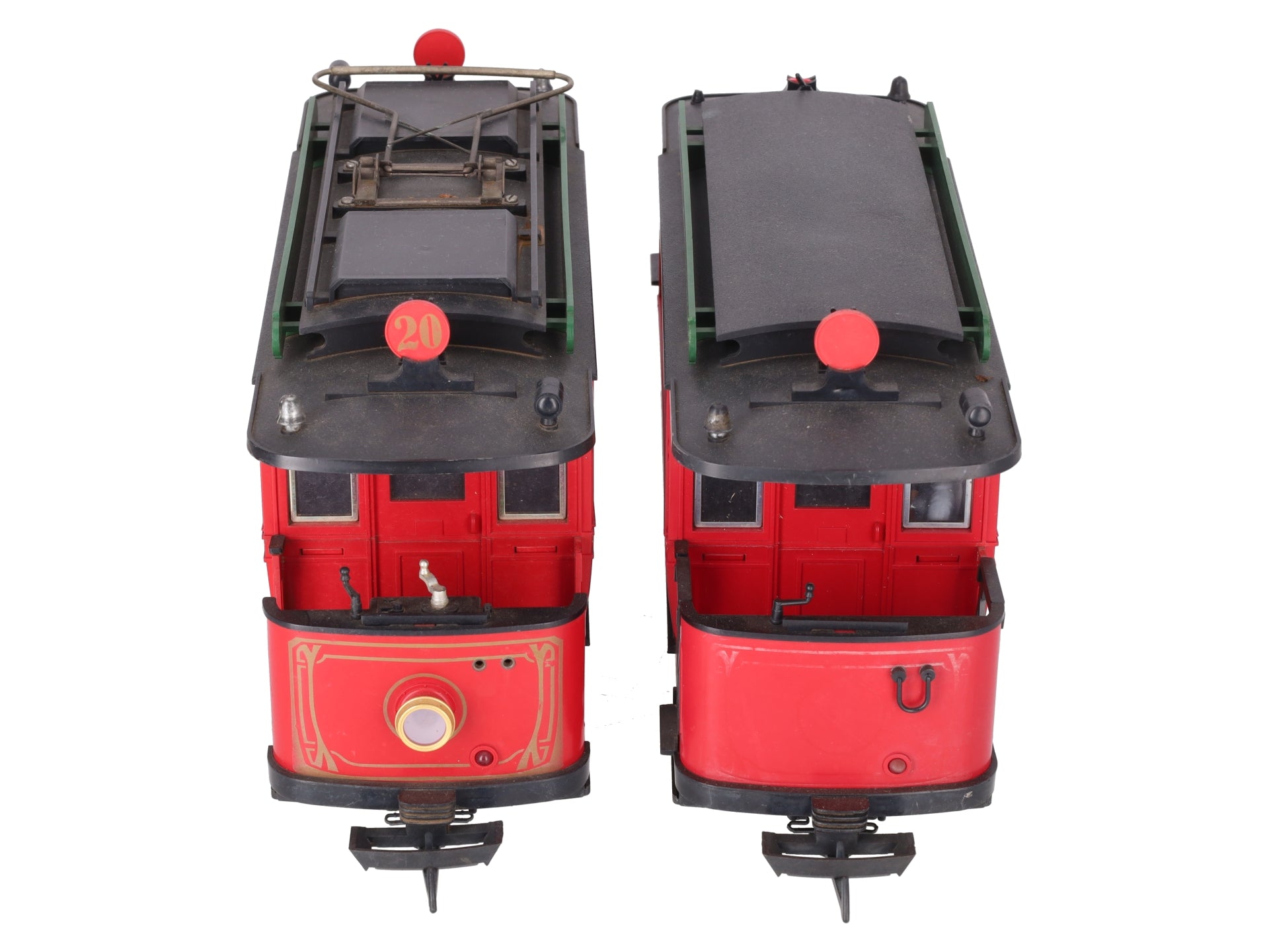 LGB 2036 G Scale Season Greetings Trolley Set VG