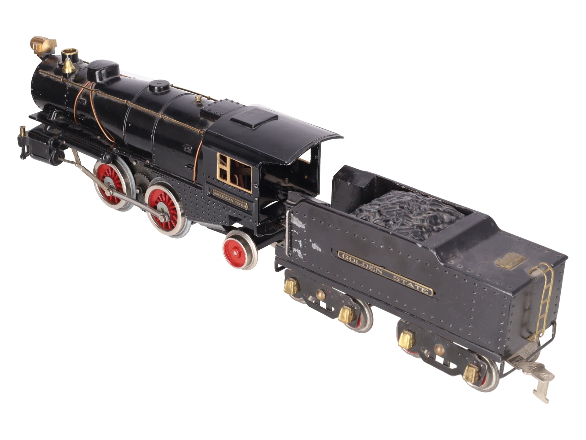 American Flyer 4694 Vintage Std Gauge 4-4-2 Die-Cast Steam Locomotive w/ Tender