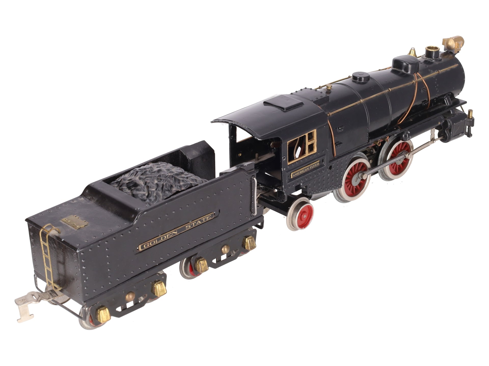 American Flyer 4694 Vintage Std Gauge 4-4-2 Die-Cast Steam Locomotive w/ Tender