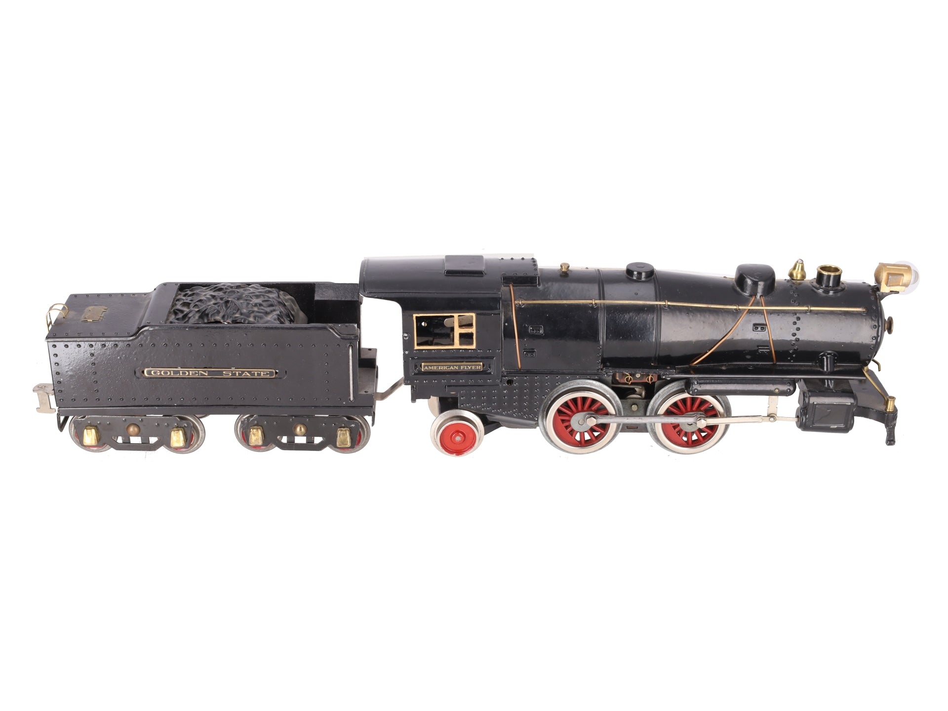 American Flyer 4694 Vintage Std Gauge 4-4-2 Die-Cast Steam Locomotive w/ Tender
