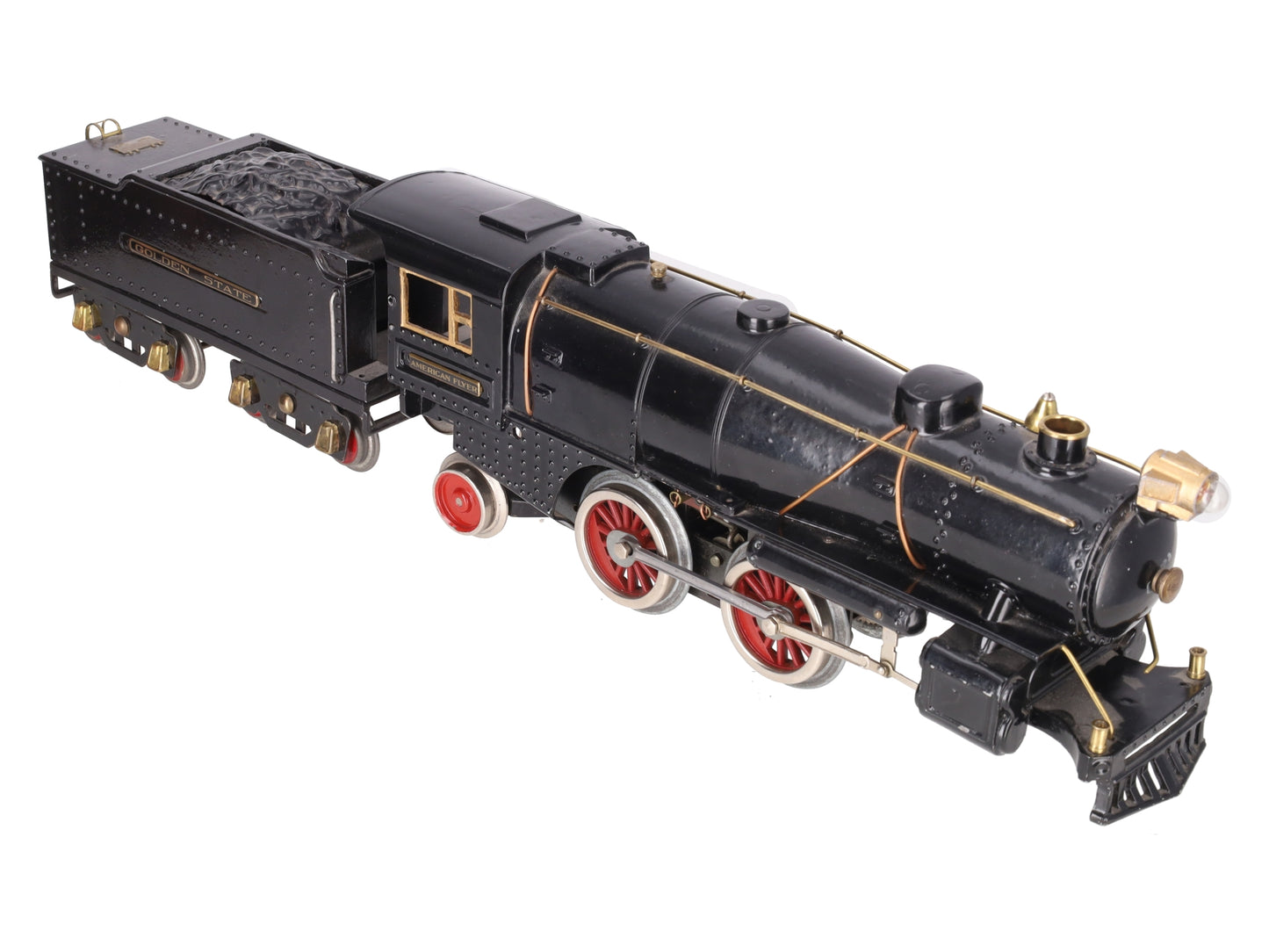American Flyer 4694 Vintage Std Gauge 4-4-2 Die-Cast Steam Locomotive w/ Tender
