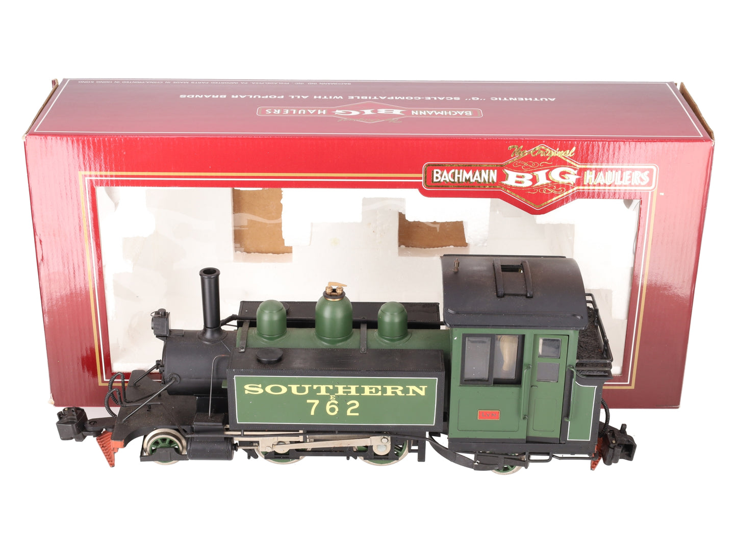 Bachmann 762 G Southern 2-4-2 Steam Locomotive #762 VG/Box