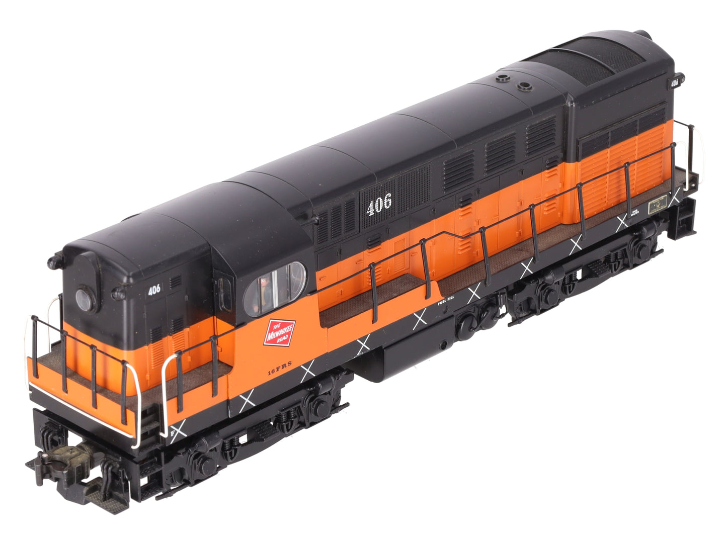 Lionel 6-28813 Milwaukee Road H16-44 Diesel Locomotive w/TMCC #406 VG/Box