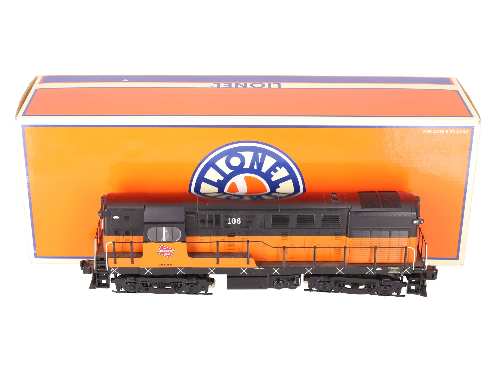 Lionel 6-28813 Milwaukee Road H16-44 Diesel Locomotive w/TMCC #406 VG/Box