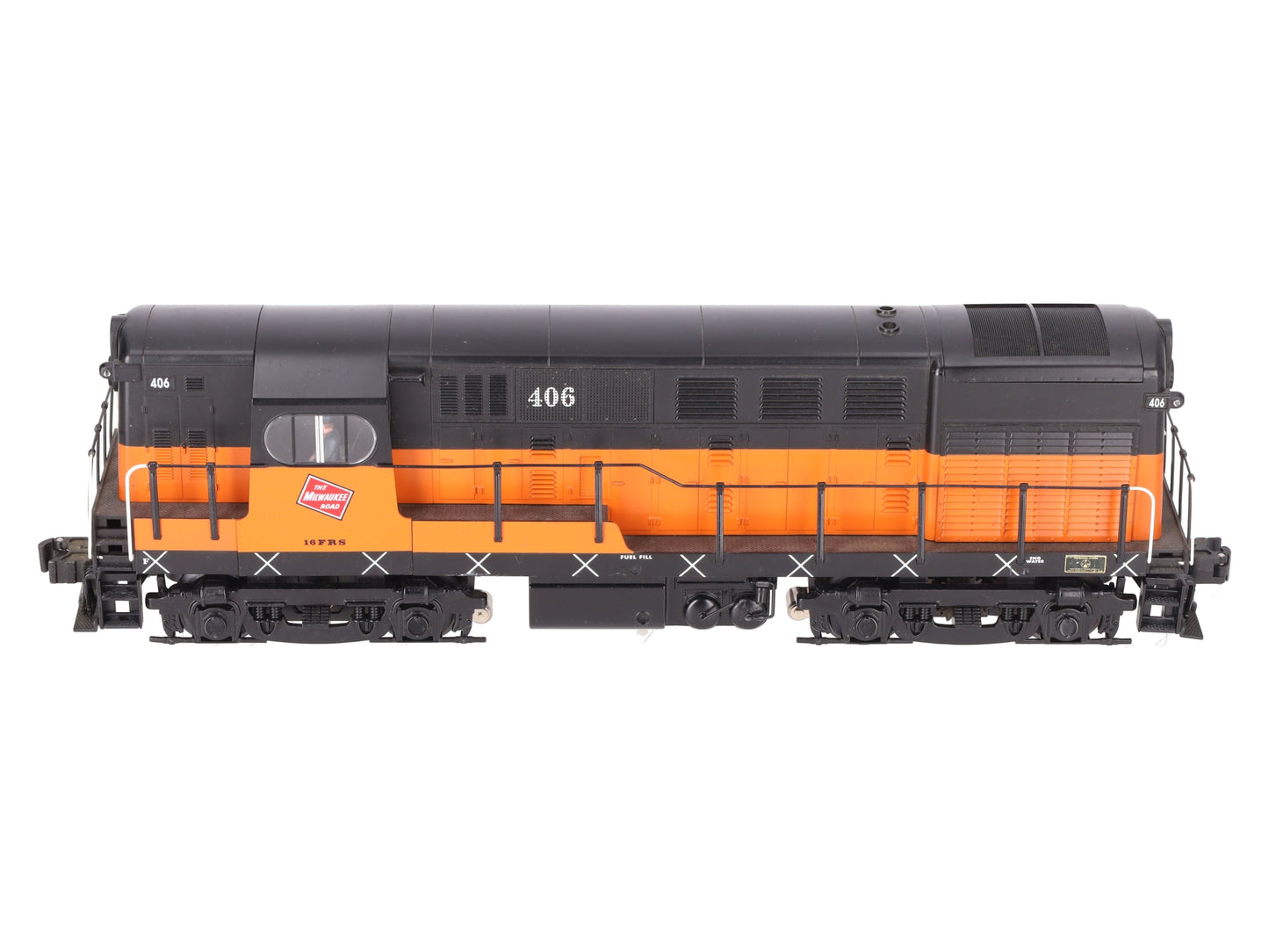 Lionel 6-28813 Milwaukee Road H16-44 Diesel Locomotive w/TMCC #406 VG/Box